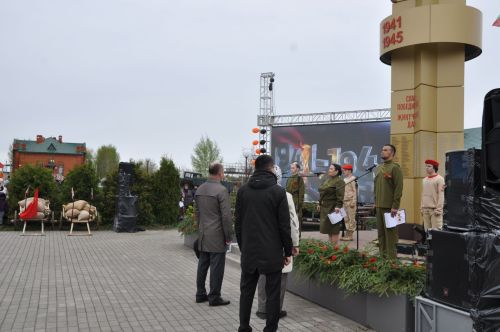 Җиңү көненә багышланган  парад һәм бәйрәм митингы Шәмәрдәндә дә  тантаналы шартларда үтте