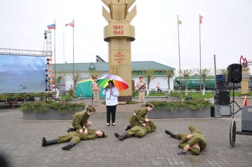 Җиңү көненә багышланган  парад һәм бәйрәм митингы Шәмәрдәндә дә  тантаналы шартларда үтте