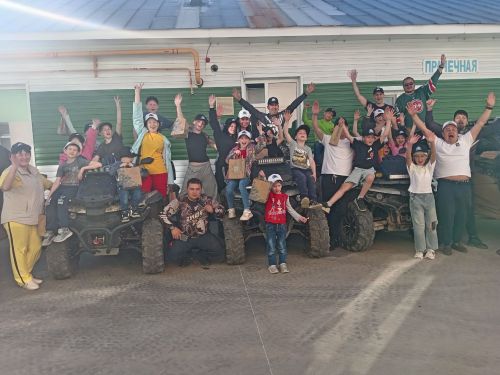 «Тургай» приютына «Татар квадрат» квадро-төркемнәре килде