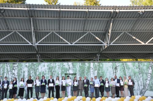 Сабада фән олимпиадасы җиңүчеләрен хөрмәтләделәр