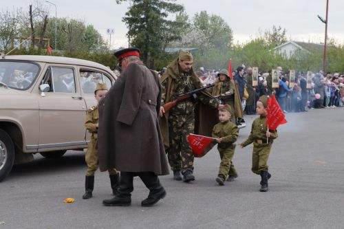 Бүген Сабада Җиңү бәйрәме узды (фоторепортаж)
