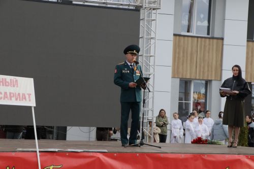 Бүген Сабада Җиңү бәйрәме узды (фоторепортаж)