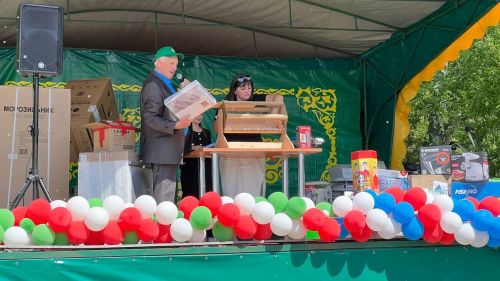 «Бүләк оту - бәхет эше», ди Сабантуйда ике зур призга ия булган Рамил Гарифуллин