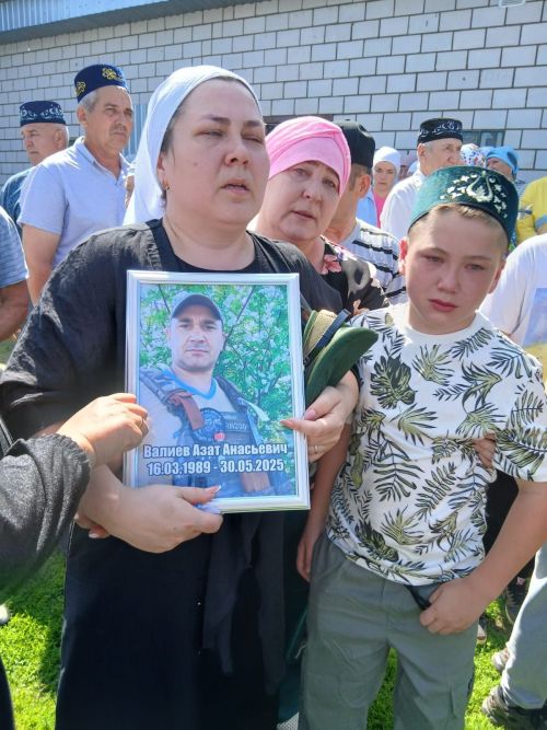 Районыбыз тагын бер батыр улын соңгы юлга озатты