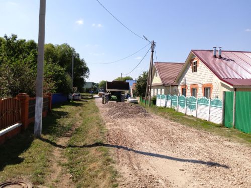 Тимершык авыл җирлегендә юллар салына