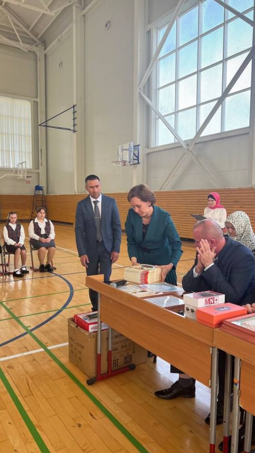 Килдебәк урта мәктәбендә Белем бәйрәме узды