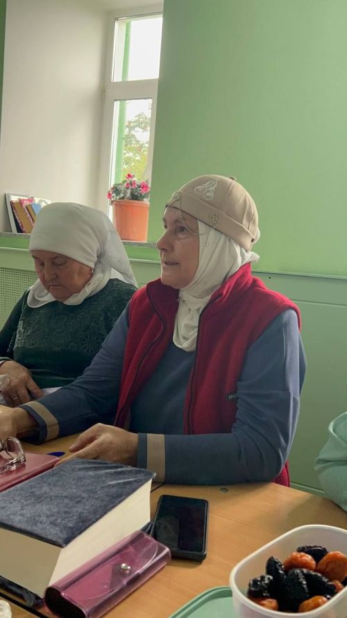 Саба мәчетендә дини белем алучылар Мәүлид бәйрәме оештырдылар