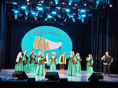 Шәмәрдәннең  «Тулган ай» фольклор коллективы «Казан сөлгесе» фестиваль-конкурсында чыгыш ясап кайтты
