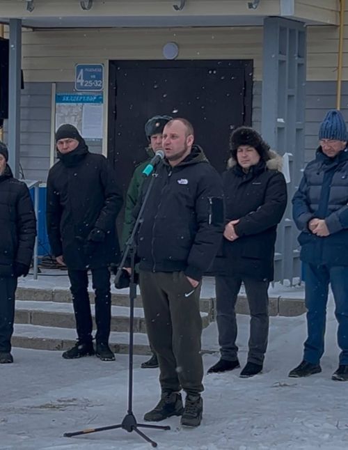 Сабада махсус хәрби операциядә һәлак булган Ленар Хуҗин белән хушлаштылар