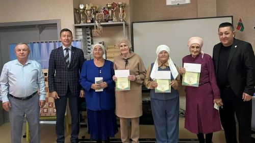 Пенсионерлар арасында шашка һәм шахмат буенча Саба муниципаль районы Беренчелеге узды