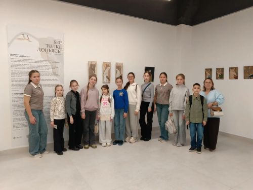 Сабаның яшь иҗатчылары ясаган картиналар Казанның Г.Тукай музеена күргәзмәгә куелды