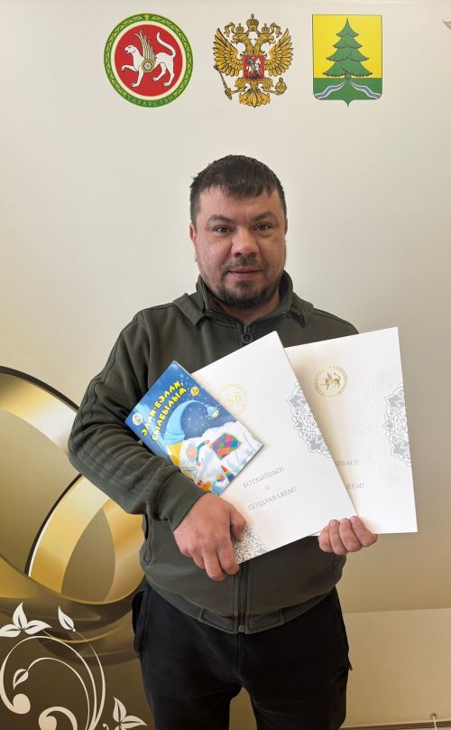 Сабада яшәүче Ахуновларда икеләтә шатлык - игезәк уллары  туды