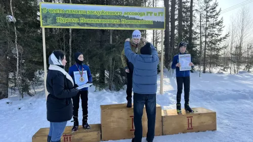 Бүген Лесхозда легендар урманчы Нургали Миннеханов истәлегенә чаңгы ярышлары узды