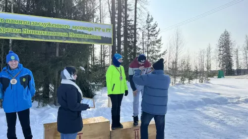 Бүген Лесхозда легендар урманчы Нургали Миннеханов истәлегенә чаңгы ярышлары узды