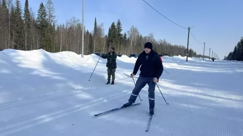 Бүген Лесхозда легендар урманчы Нургали Миннеханов истәлегенә чаңгы ярышлары узды