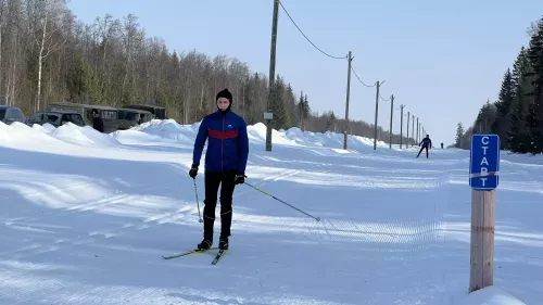Бүген Лесхозда легендар урманчы Нургали Миннеханов истәлегенә чаңгы ярышлары узды