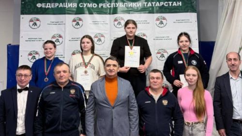 Сумо көрәше буенча Татарстан Республикасы беренчелегендә яшь спортчыларыбыз беренчелекне яулады