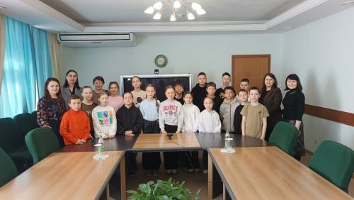 Район Башкарма комитетында Саба гимназиясе укучылары экскурсиядә булды