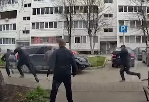 Әлмәтнең бер ишегалдында  атыш булган