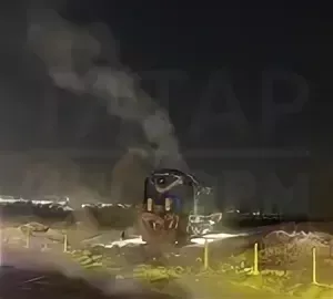 Ульяновск өлкәсендә пассажир поезды һәлакәткә очраган
