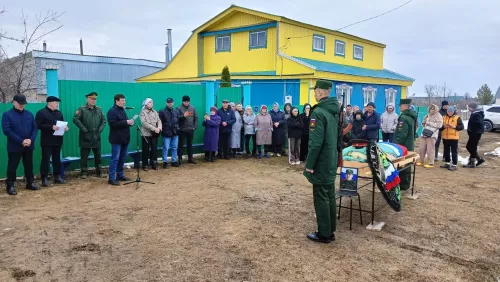 Кичә Саба районы тагын бер батыр улын соңгы юлга озатты