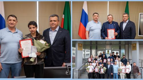 Татарстан сумо буенча Россия чемпионаты җиңүчеләрен хөрмәтләде
