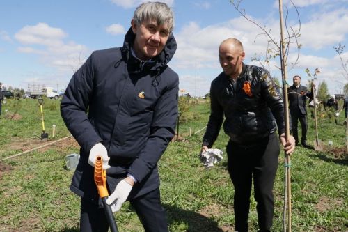 Тантана  агач утырту белән төгәлләнде