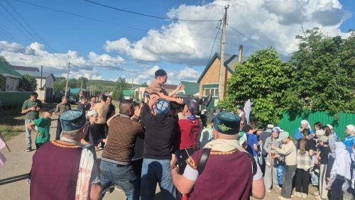 Сатыш авылында сабан туена бирнә җыйдылар