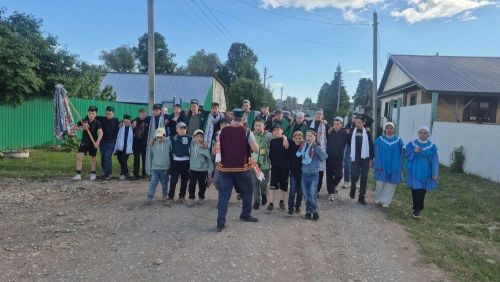 Сатыш авылында сабан туена бирнә җыйдылар