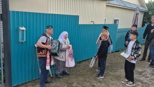 Сатыш авылында сабан туена бирнә җыйдылар