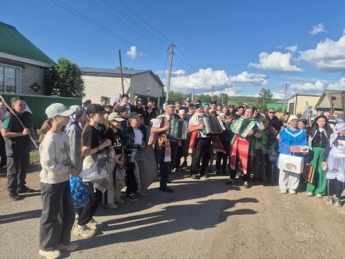Сатыш авылында сабан туена бирнә җыйдылар