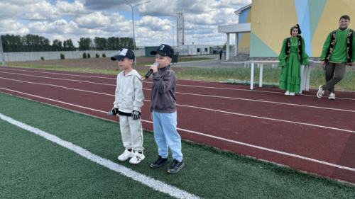 Саба урта мәктәбендә балалар сабантуе узды (фоторепортаж)