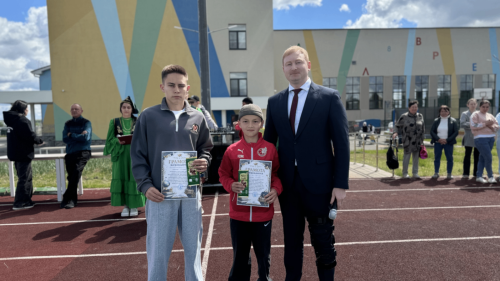 Саба урта мәктәбендә балалар сабантуе узды (фоторепортаж)
