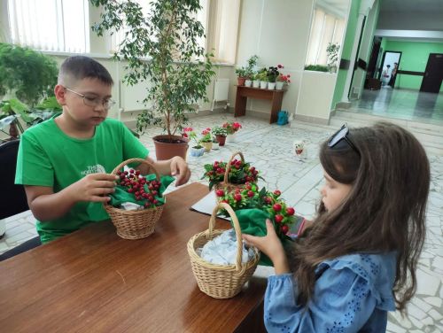 «Хыяллар һәм өметләр кәрзине»: Шәмәрдән мәдәният йортында балалар өчен мастер-класс үтте