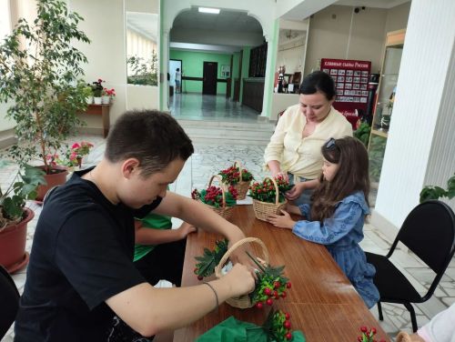 «Хыяллар һәм өметләр кәрзине»: Шәмәрдән мәдәният йортында балалар өчен мастер-класс үтте