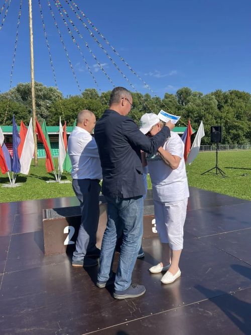 «Саба информ» һәм ТРК «Саба дулкыннары»  хезмәткәрләре Чирмешәндә узган медиа Сабантуйда катнашты