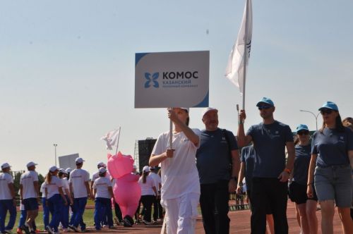 Бүген “Олимп”стадионында «КОМОС ГРУПП» агрохолдингының XVI хезмәт коллективлары Спартакиадасының җәйге этабы уздырылды