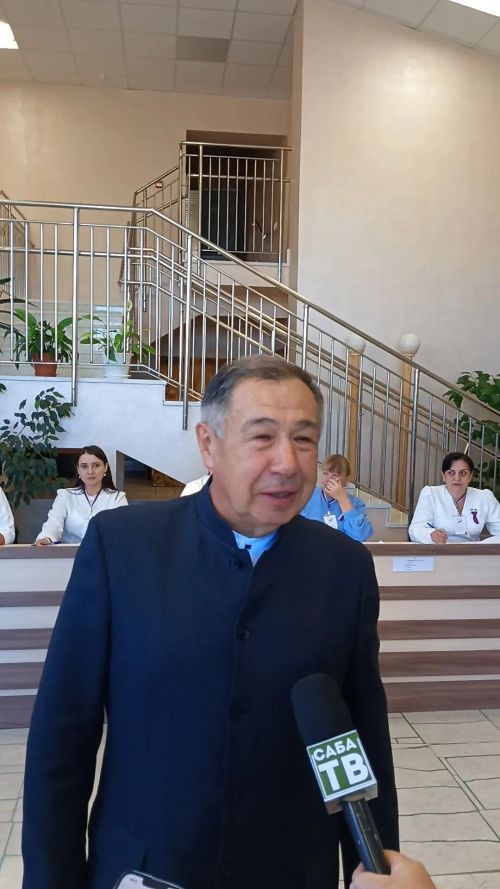 Саба районы башлыгы Рәис Миңнеханов Лесхоз бистәсендә гражданлык бурычын үтәде