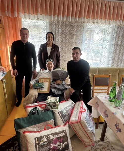 Эзмәдә яшәүче Борис Баһаветдинов 90 яшьлек юбилеен билгеләп үтте