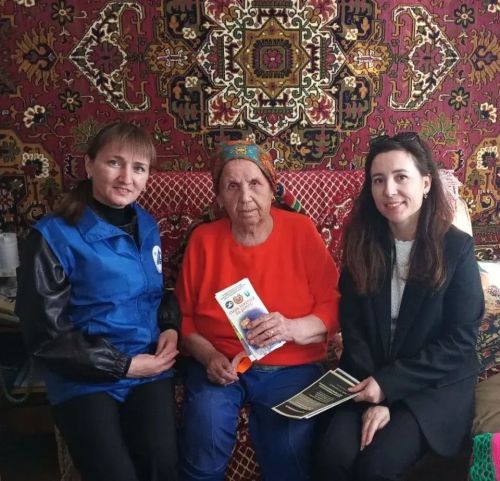 Сабада өлкәннәр өчен  юлларда куркынычсызлык кагыйдәләрен искә төшерделәр