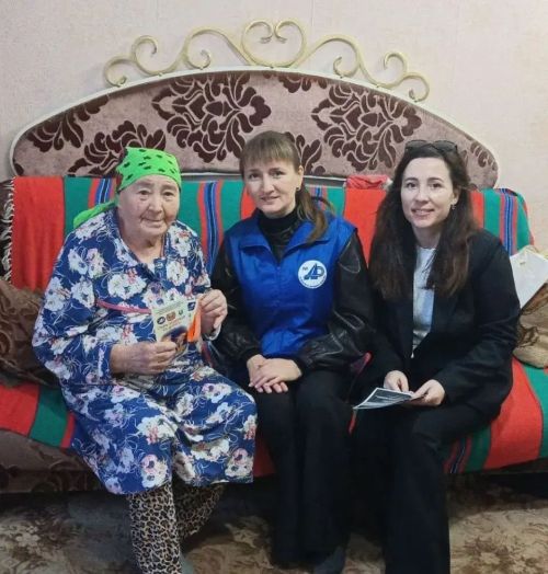 Сабада өлкәннәр өчен  юлларда куркынычсызлык кагыйдәләрен искә төшерделәр