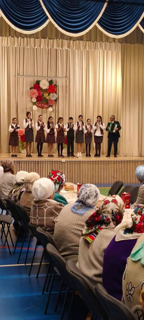Сатыш авылында өлкәннәр көне узды