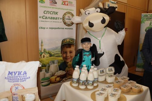 Саба мәдәният йортында оешма-предприятиеләр, шәхси эшмәкәрләр җитештергән төрле товарлар, азык-төлек продукциясе күргәзмәсе