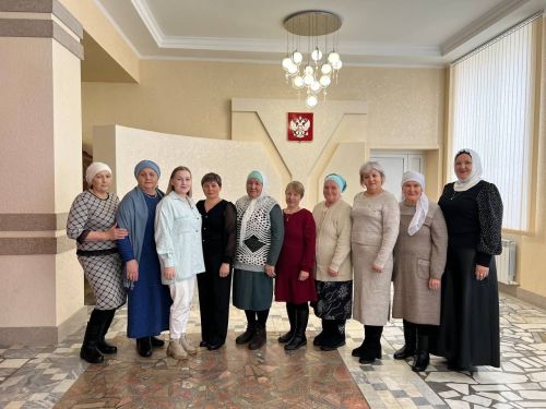 Халыкара хатын-кызлар көне уңаеннан район мәдәният йортында узган бәйрәм чарасыннан фоторепортаж