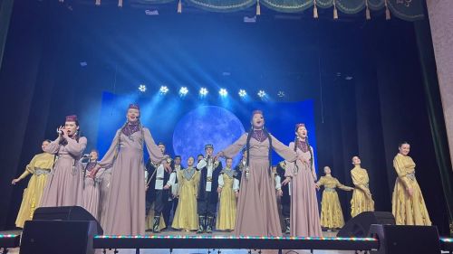 Халыкара хатын-кызлар көне уңаеннан район мәдәният йортында узган бәйрәм чарасыннан фоторепортаж