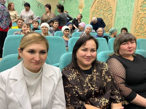Халыкара хатын-кызлар көне уңаеннан район мәдәният йортында узган бәйрәм чарасыннан фоторепортаж