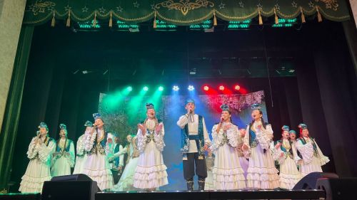 Халыкара хатын-кызлар көне уңаеннан район мәдәният йортында узган бәйрәм чарасыннан фоторепортаж