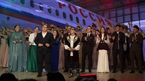 Халыкара хатын-кызлар көне уңаеннан район мәдәният йортында узган бәйрәм чарасыннан фоторепортаж