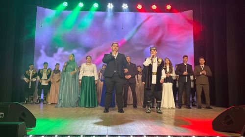 Халыкара хатын-кызлар көне уңаеннан район мәдәният йортында узган бәйрәм чарасыннан фоторепортаж