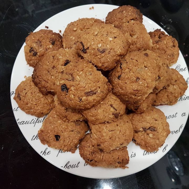 Очень вкусное овсяное печенье